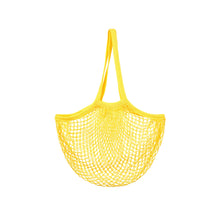 Load image into Gallery viewer, Mustard Yellow String Shopper Bag

