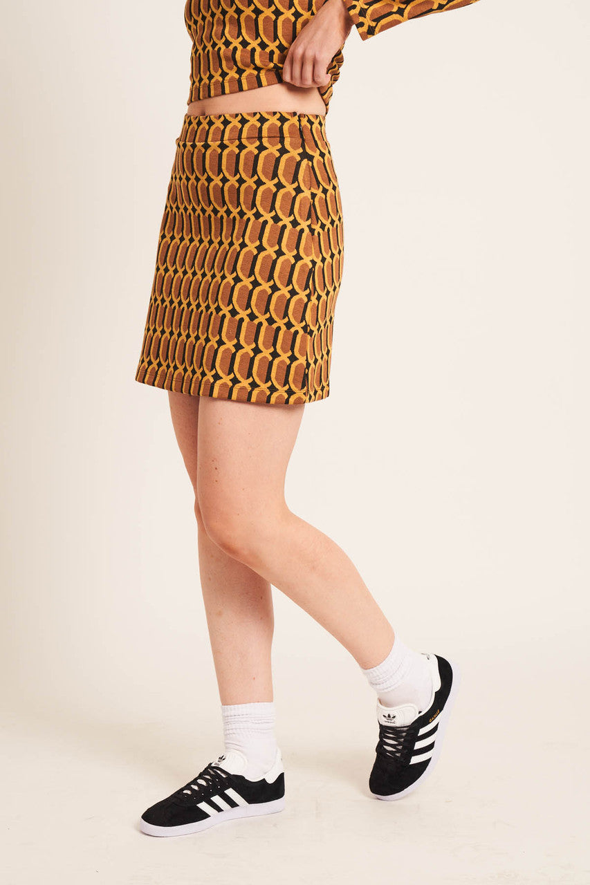 Jersey a line mini cheap skirt