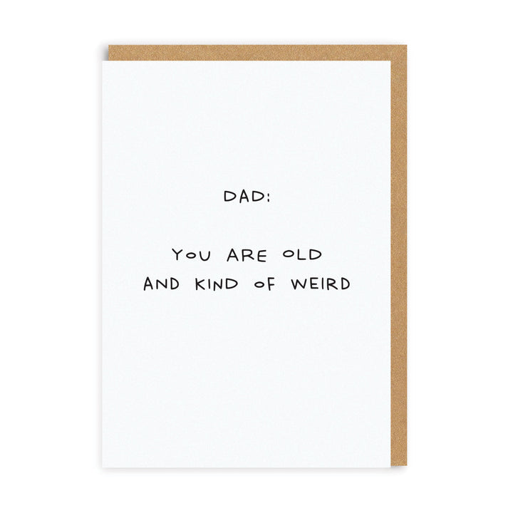 Old & Weird Greetings Card