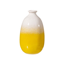 Load image into Gallery viewer, Yellow Ombre Glaze Vase
