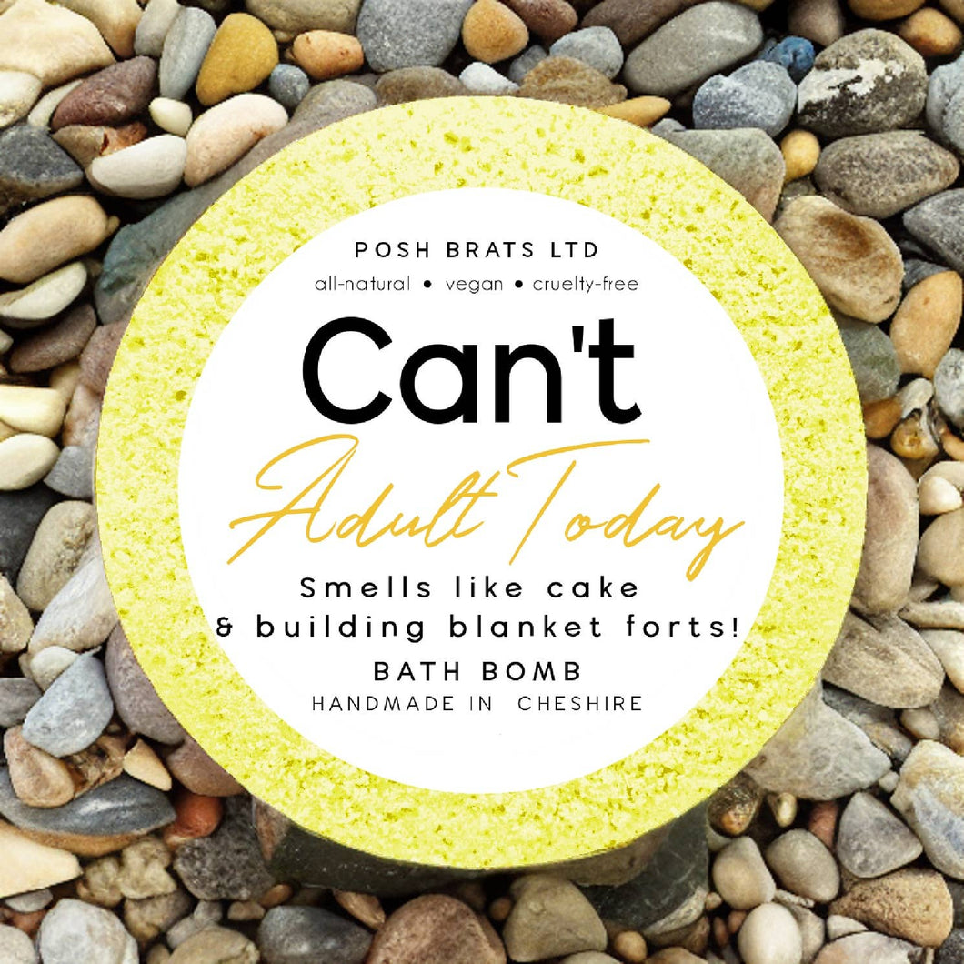 Can't Adult Today Handmade Bath Bomb