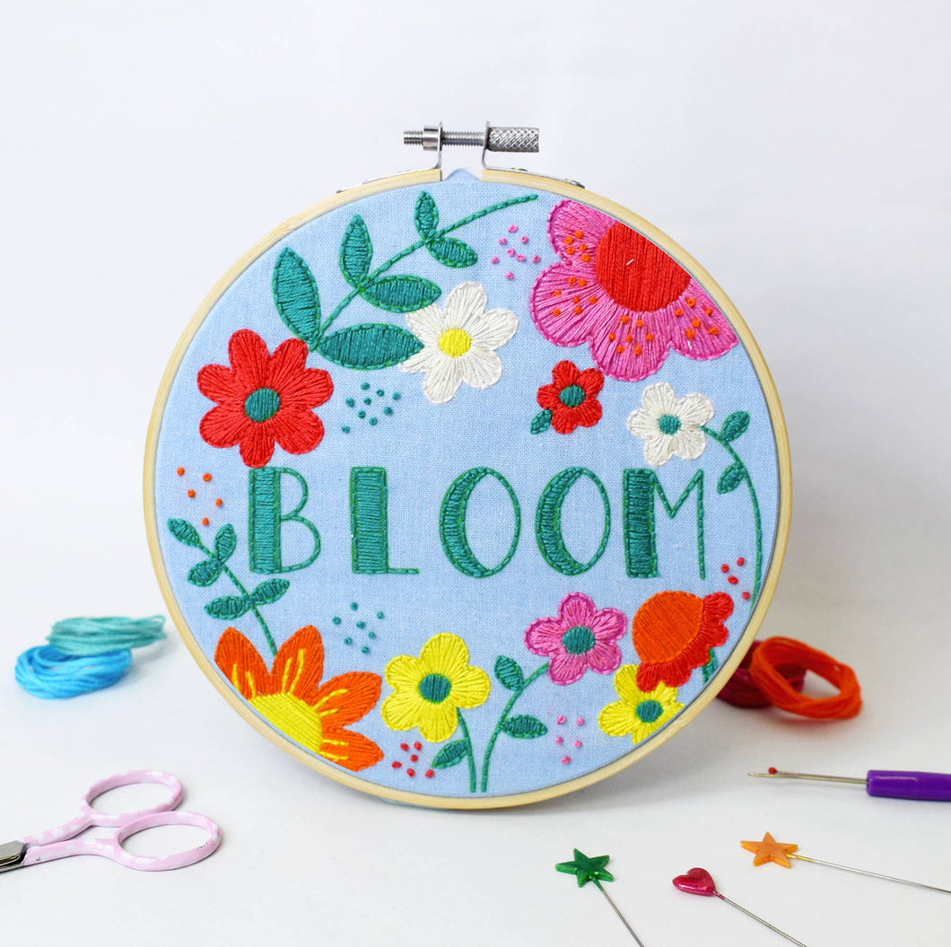 'Bloom' Embroidery Kit