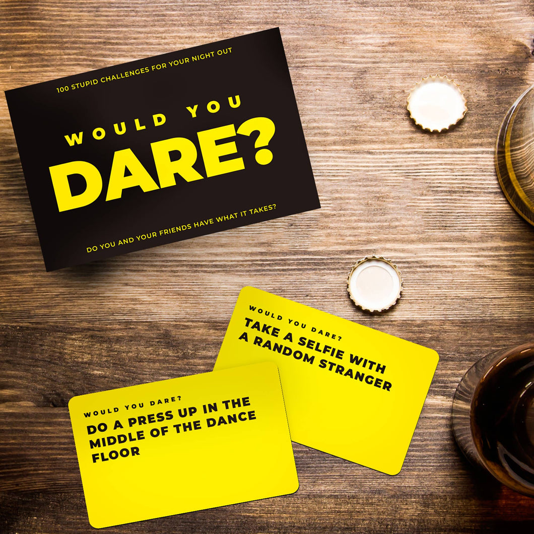 Would You Dare? Challenge Cards