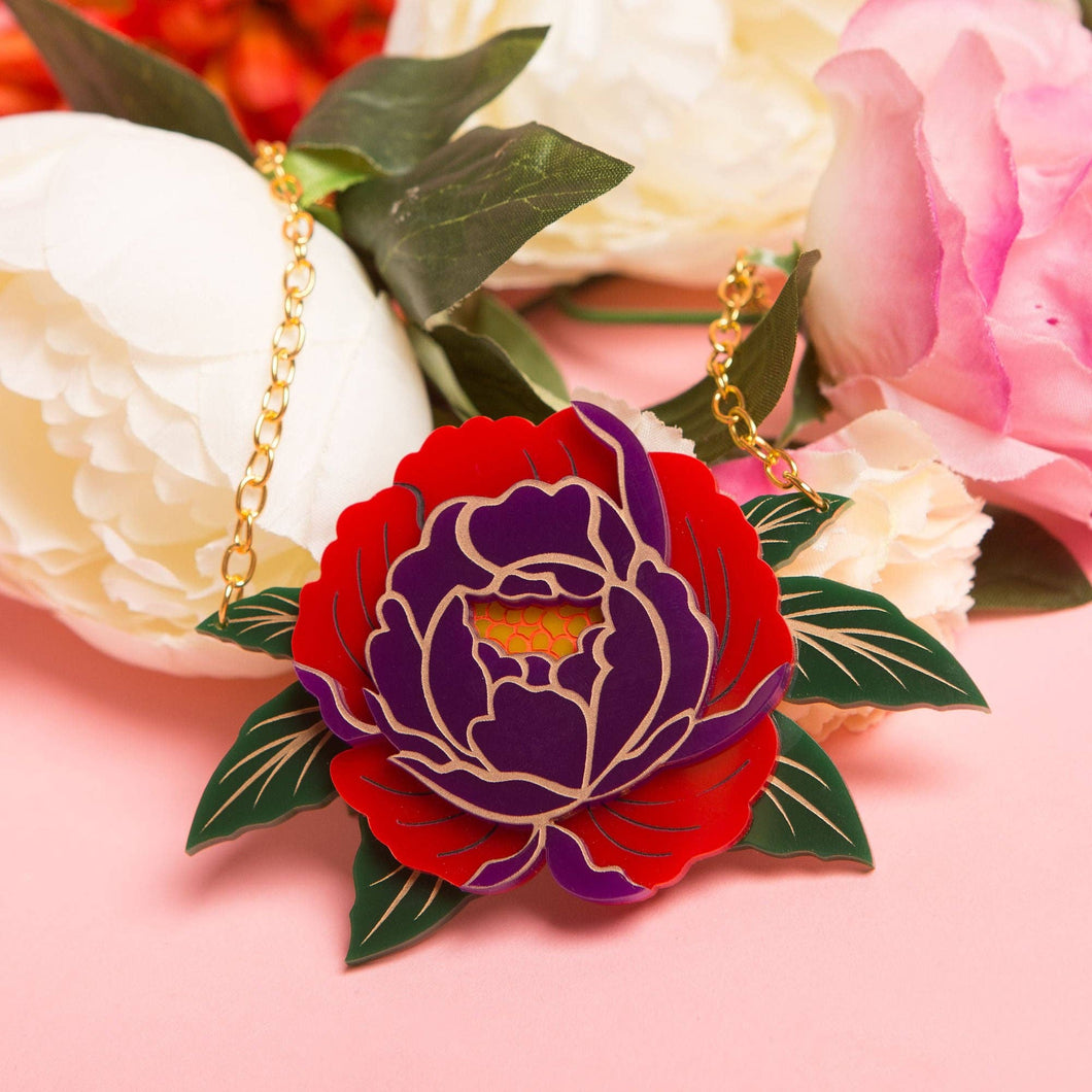 Peony Necklace