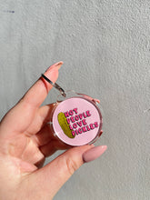 Load image into Gallery viewer, Hot People Love Pickles Keyring
