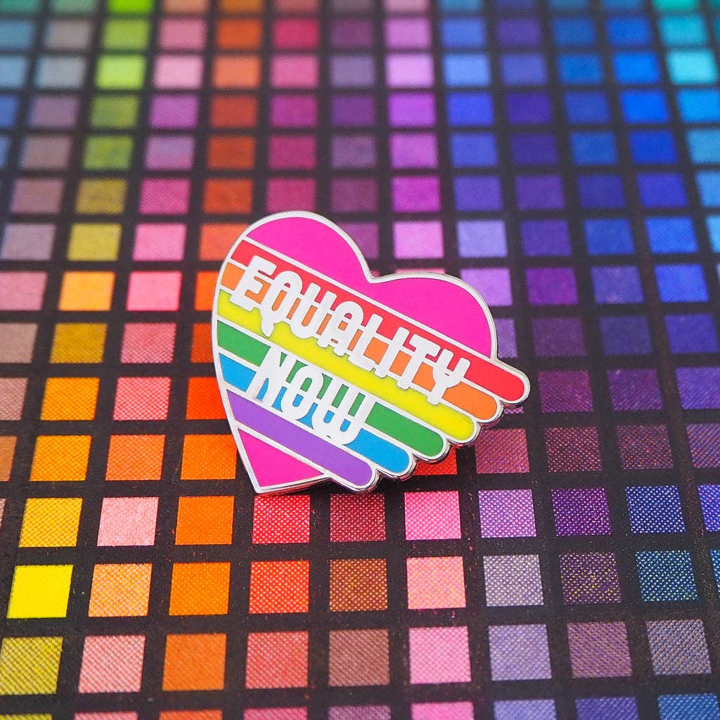 Equality Now Enamel Pin