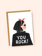 Load image into Gallery viewer, You Rock! Greetings Card
