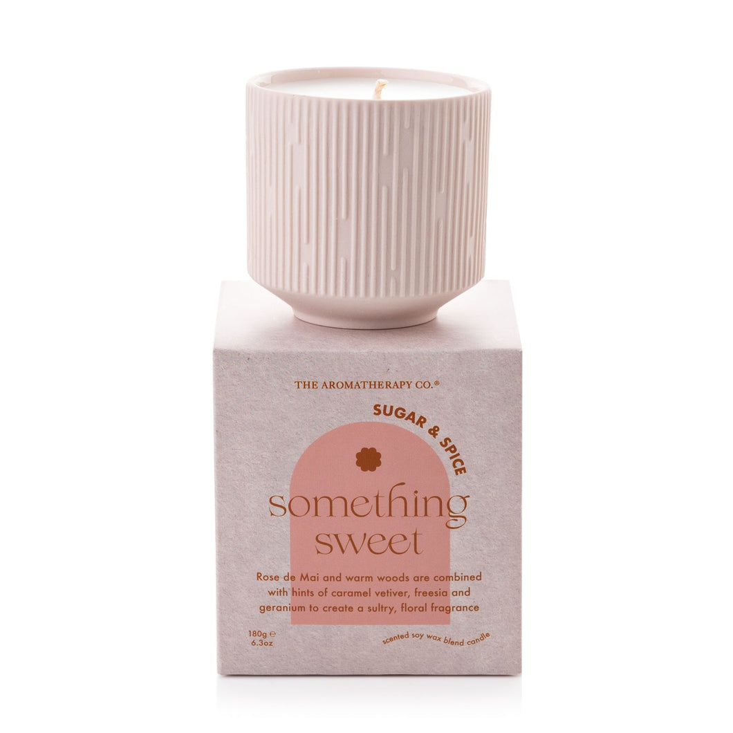 Sugar & Spice Something Sweet Soy Scented Candle