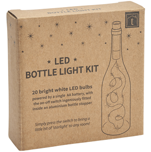 Silver LED Bottle Light Kit